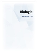 Samenvatting Biologie Hoofdstuk 13 Hormonen 5 vwo
