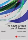 Heaton law of persons Lexis Nexis