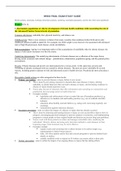 NR 503 FINAL EXAM STUDY GUIDE: NR503 FINAL EXAM STUDY GUIDE: NR 503 Final Exam Review primary, secondary, & tertiary prevention practices, screening, vulnerable populations, and the role of the nurse practitioner.