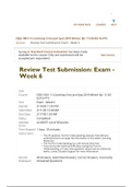 CRJS 1001 FINAL EXAM WEEK 6 – QUESTION AND ANSWERS