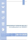 Fase 1/Jaar 1 MBA - Master of business administration - NCOI 