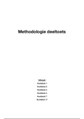 samenvatting Methodologie Van Sociaal Wetenschappelijk Onderzoek  Social Research Methods, ISBN: 9780199689453