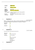 NRNP 6531 Exam - Week 6 Midterm 100/100 Correct Answers