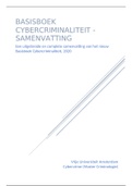 Samenvatting Basisboek Cybercriminaliteit