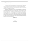 This case study focuses on determining equivalent units in a production business setting. Assignment Steps Resources: Generally Accepted Accounting Principles (GAAP), U.S. Securities and Exchange Committee (SEC) Tutorial help on Excel® and Word functions 