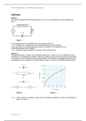 VWO Natuurkunde | H5 ELEKTRISCHE SYSTEMEN Oefentoets met Antwoorden