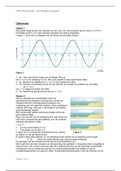 VWO Natuurkunde | H9 TRILLINGEN EN GOLVEN Oefentoets met Antwoorden