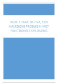 Samenvatting blok 3: Taak 10 CVA