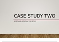 Case Study: Mortgage Approval Time Study| MAT 510 Case Study 2 week 8 : Complete power point presentation, Expert PPTX.