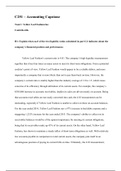 C251 – Accounting Capstone  Task 1: Yellow Leaf Fashion Inc. Caleb Revills   H1: Explain what each of the two liquidity ratios calculated in part G1 indicates about the company’s financial position and performance.  Yellow Leaf Fashion’s current ratio is 