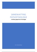 samenvatting pathofysiologie onderdeel 1. inleiding algemene histologie 