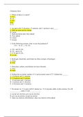 35 Chemistry exam with questions and highlighted answers!