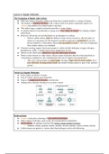 General Biology I - Lecture 4: Organic Molecules