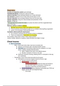 Critical Care exam 1 review sheet