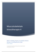 Theorie MSK4: inleiding, onderste lidmaat en lumbopelvische regio