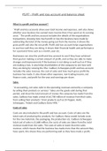 Unit 2 Business Resources P5 interpret the contents of a trading and profit and loss account and balance sheet for a selected company P7 illustrate the financial state of a given business.