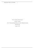 ECE 207  Week 3 Assignment: Ethical Scenarios ECE 207: Professional Responsibilities in the Early Childhood Environment 		Introduction When working with children challenging ethical decisions are common to face. It may arise from the children, colleagues,