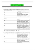 NSG 3007 Week 1 Quiz, NSG 3007 Week 3 Quiz, NSG 3007 Final Exam, NSG 3007 Questions Bank / NSG 3007 Test Bank (Latest-2020 / 2021): Foundations of Professional Nursing: South University |100% Correct Q & A, Download to Secure HIGHSCORE |