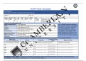 NR 509 WEEK 2 SOAP NOTE TEMPLATE GRADED A VERIFIED 