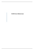 NR 508 Week 4 Midterm Exam(4 Versions), NR 508 Midterm Exam Study Guide / NR508 Week 4 Midterm Exam(4 Versions), NR508 Midterm Exam Study Guide:Chamberlain College of Nursing(2020/21, All Correct)