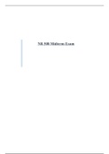 NR 508 Week 4 Midterm Exam / NR508 Week 4 Midterm Exam(V4): Chamberlain College of Nursing (2020/21, All Correct)