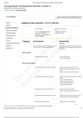 CMN 549 Focused Exam Schizophrenia  Completed Shadow Health.