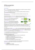 Samenvatting  TEC 4: Mileuapsecten Van Bedrijven (TEC 4)