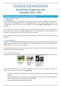 Volledige samenvatting diervoeding 2020-2021
