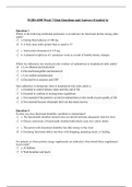 NURS 6540 Week 7 Quiz Questions and Answers (Graded A)