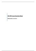 NR 509 Exam Question Bank / NR509 Exam Question Bank  : 600 Q/A & Explanations: Chamberlain college of Nursing(2020/21, All Correct Answers)