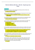 NR 222 (NR222) (NR 222) // NR 222 - Final Exam Test bank.