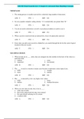 MIS 505 Final Exam Review 3 Chapter 8: Advanced Data Handling Concepts, complete questions and answers; Scored 100%