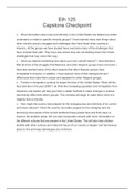 Eth 125   Capstone Checkpoint       o    What information about race and ethnicity in the United States has helped you better understand or relate to specific minority groups? I have learned many new things about other minority group's struggles and ch