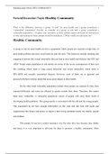 ForumDiscussion Topic Healthy Community  What is the difference between a group "at risk" for poor health and a group considered a "vulnerable" population? Provide an example of a group at risk and a group considered a vulnerable population. 1