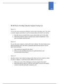 NR 305 Week 6: Providing Culturally Competent Nursing Care    Option #1: You are the nurse assessing an Orthodox Jewish client with peptic ulcer. The client is strictly religious and refuses to eat the food provided at the health care facility.  Describe 