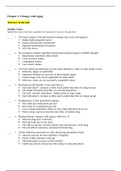 NR 601 Midterm Exam Study guide (Version 2), NR 601 Question Bank NR601 Test Bank (Chapter 1 to Chapter 19), NR 601 care of the mature adults, Chamberlain College of Nursing