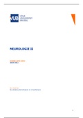 Samenvatting neurologie 2 HOC