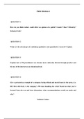 Public Relations 4   QUESTION 1  How do you think culture could affect an opinion of a public? Gender? Race? Ethnicity? Religion/Faith?   QUESTION 2  What are the advantages of combining qualitative and quantitative research? Explain.   QUESTION 3  Explai