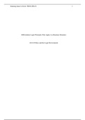 LS312 Unit10Assignment LegalPrinciples.docx    Differentiate Legal Principles That Apply in a Business Situation  LS312 Ethics and the Legal Environment    Differentiate Legal Principles That Apply in a Business Situation  I live in Indianapolis, IN where