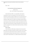 WeeK1Assgn  R.docx                        NURS “ 6052N     The Connection Between EBP and the Quadruple Aim  Walden University                               NURS “ 6052N Essentials of Evidence-Based Practice  Evidence Based Practice (EBP) is a seven-stage