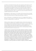 Unit 6 DB LS312.docx  According to research that has been done nearly 70% of consumers in North America are more likely to buy from a brand if it is considered sustainable (Bekmagambetova, 2020). However, this has been the topic of debate for many years. 