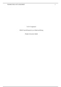 Unit 6 Assignment SS368.docx    Unit 6 Assignment  SS368: Social Perspectives on Death and Dying  Purdue University Global    Unit 6 Assignment  What would you do if your loved one was pronounced brain dead? What if that loved one was fourteen weeks pregn