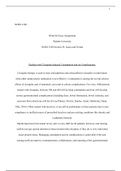 Week 4 Assignment.docx (1)    NURS 3100  Week 04 Essay Assignment   Walden University  NURS 3100 Section 29, Issues and Trends  Dealing with Clozapine Induced Constipation and its Complications.  Clozapine therapy is used to treat schizophrenia and schizo