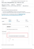 ECET 497 High-Level Programming Test_ Practice Test_ Technology Integration II - 14096
