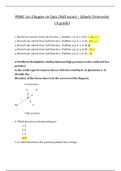 PHSC 211 Chapter 16 Quiz (Fall 2020)– Liberty University (A grade) | Elements of Earth Science