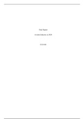  Assignment 2 Final Report Template djohnson.docx   Final Report  Aviation Industry in 2020  ECO100    1. Introduction  In this paper we will speak on the current status of the Aviation industry and how it is currently being affected. An industry that was