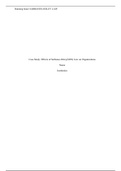  SOX Act.docx   Case Study: Effects of Sarbanes-Oxley(SOX) Law on Organizations  Name  Institution    Introduction  In the year 2002, Oxley Michael, and Paul Sarbanes drafted a motion seeking to introduce a law that would then shield investors from accoun