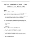 RNSG 1301 Raising the Bar for Success_ Comfort _ First Semester 2020 – El Centro College | Raising the Bar for Success_ Comfort _ First Semester 2020