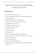 RNSG 1301 Raising the Bar for Success_ Human Development _First Semester 2020 – El Centro College | Raising the Bar for Success_ Human Development _First Semester