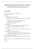 RNSG 1301 Raising the Bar for Success_Functional Ability_First Semester 2020 – El Centro | Raising the Bar for Success_Functional Ability_First Semester